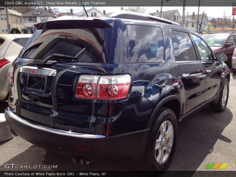 Deep Blue Metallic / Light Titanium 2009 GMC Acadia SLT