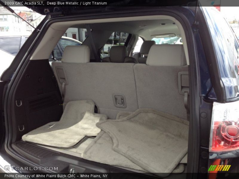 Deep Blue Metallic / Light Titanium 2009 GMC Acadia SLT