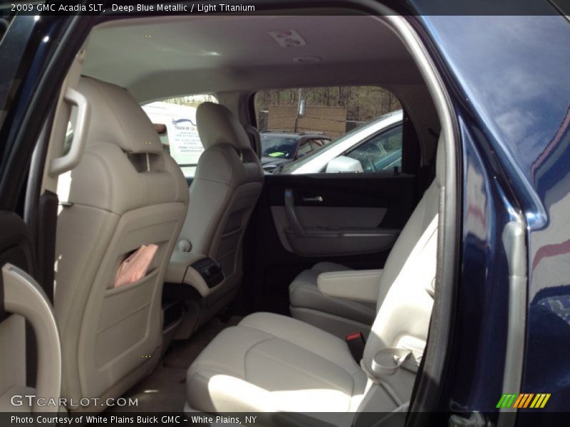 Deep Blue Metallic / Light Titanium 2009 GMC Acadia SLT