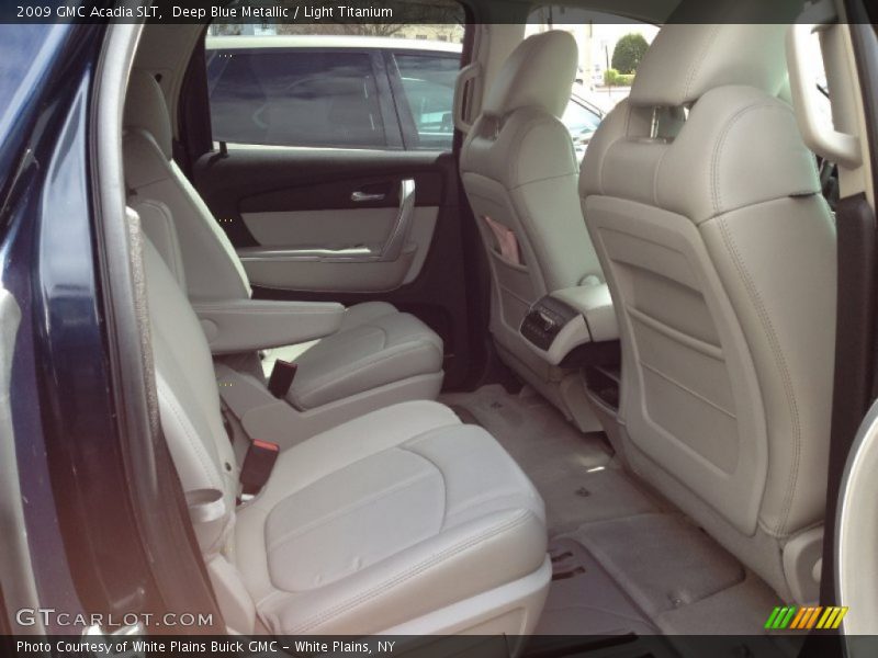 Deep Blue Metallic / Light Titanium 2009 GMC Acadia SLT