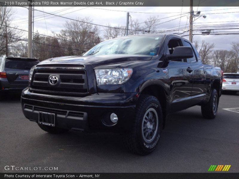 Black / Graphite Gray 2010 Toyota Tundra TRD Rock Warrior Double Cab 4x4