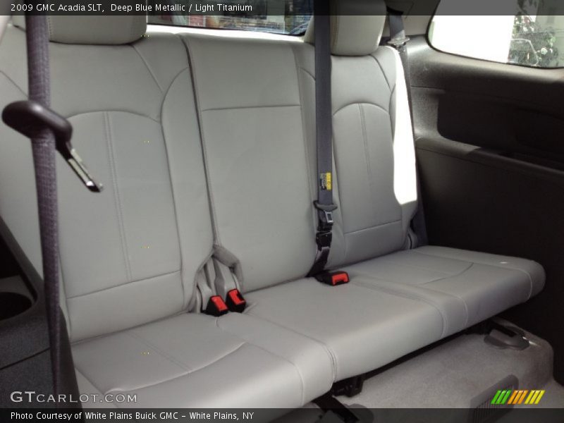 Deep Blue Metallic / Light Titanium 2009 GMC Acadia SLT