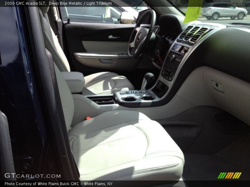 Deep Blue Metallic / Light Titanium 2009 GMC Acadia SLT