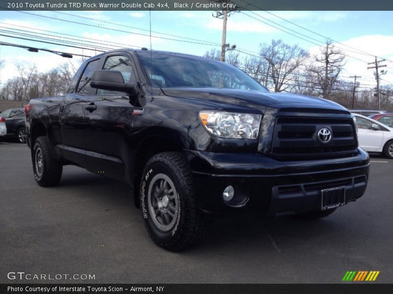 Black / Graphite Gray 2010 Toyota Tundra TRD Rock Warrior Double Cab 4x4