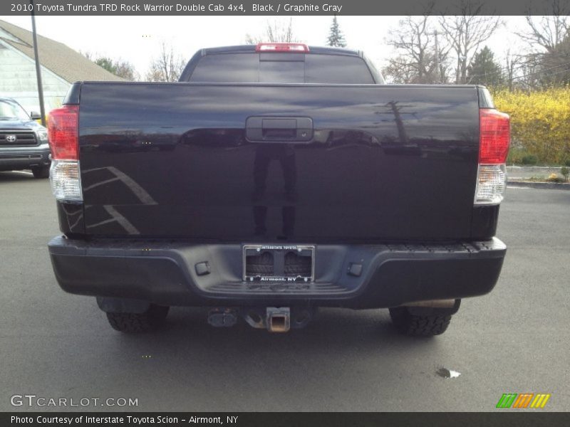 Black / Graphite Gray 2010 Toyota Tundra TRD Rock Warrior Double Cab 4x4