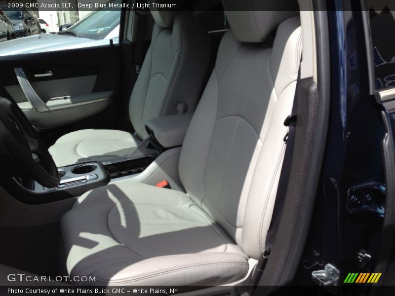 Deep Blue Metallic / Light Titanium 2009 GMC Acadia SLT