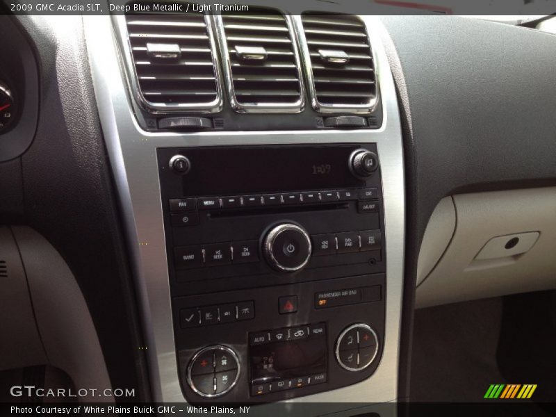 Deep Blue Metallic / Light Titanium 2009 GMC Acadia SLT