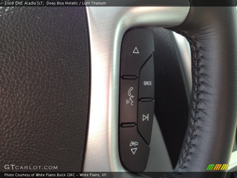 Deep Blue Metallic / Light Titanium 2009 GMC Acadia SLT