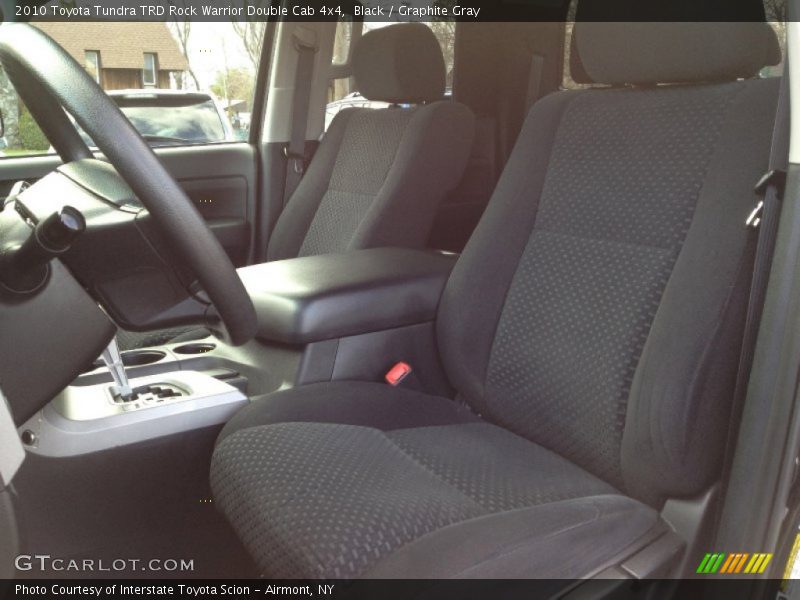  2010 Tundra TRD Rock Warrior Double Cab 4x4 Graphite Gray Interior