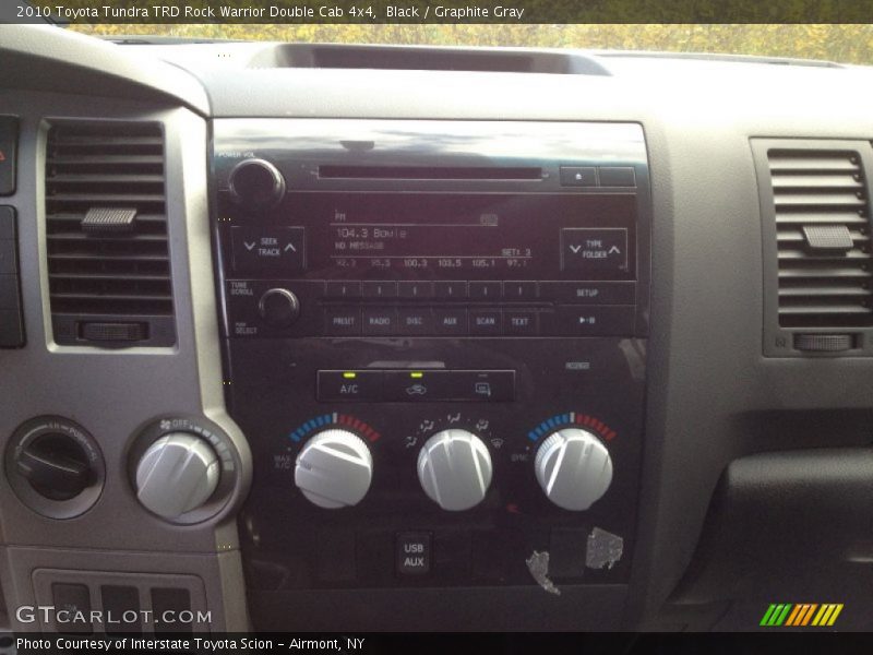Black / Graphite Gray 2010 Toyota Tundra TRD Rock Warrior Double Cab 4x4