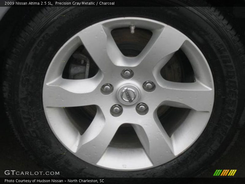 Precision Gray Metallic / Charcoal 2009 Nissan Altima 2.5 SL