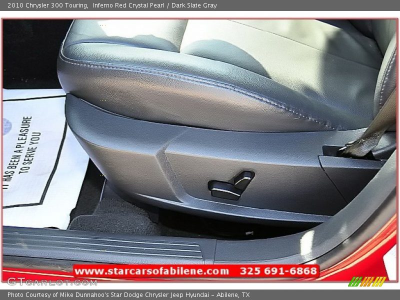 Inferno Red Crystal Pearl / Dark Slate Gray 2010 Chrysler 300 Touring