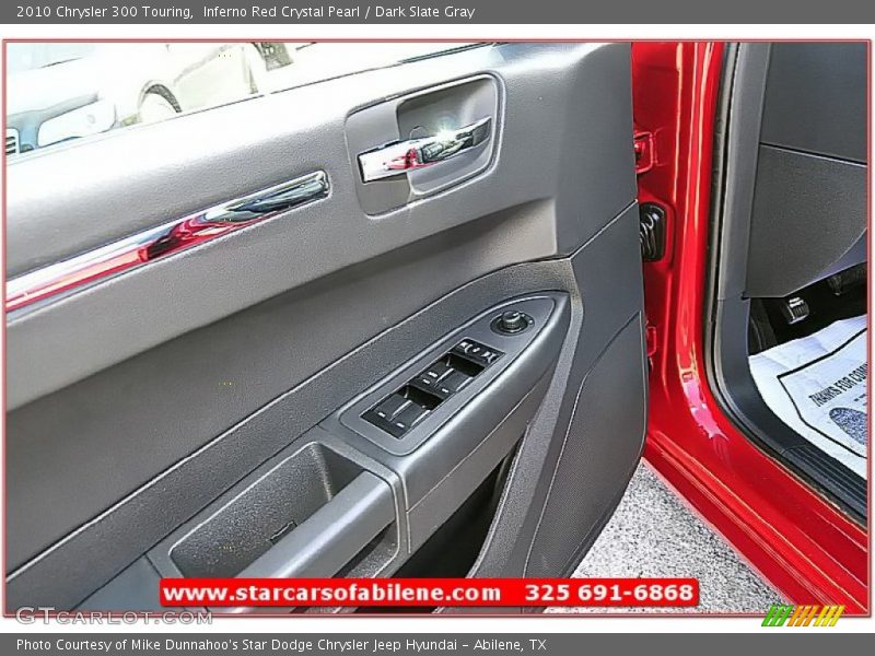 Inferno Red Crystal Pearl / Dark Slate Gray 2010 Chrysler 300 Touring