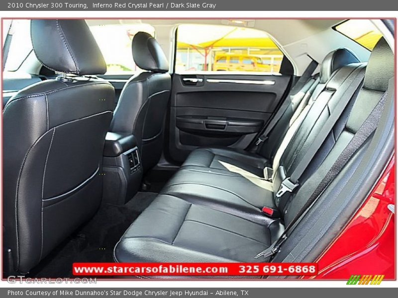 Inferno Red Crystal Pearl / Dark Slate Gray 2010 Chrysler 300 Touring