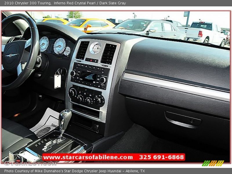 Inferno Red Crystal Pearl / Dark Slate Gray 2010 Chrysler 300 Touring