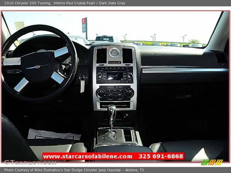 Inferno Red Crystal Pearl / Dark Slate Gray 2010 Chrysler 300 Touring
