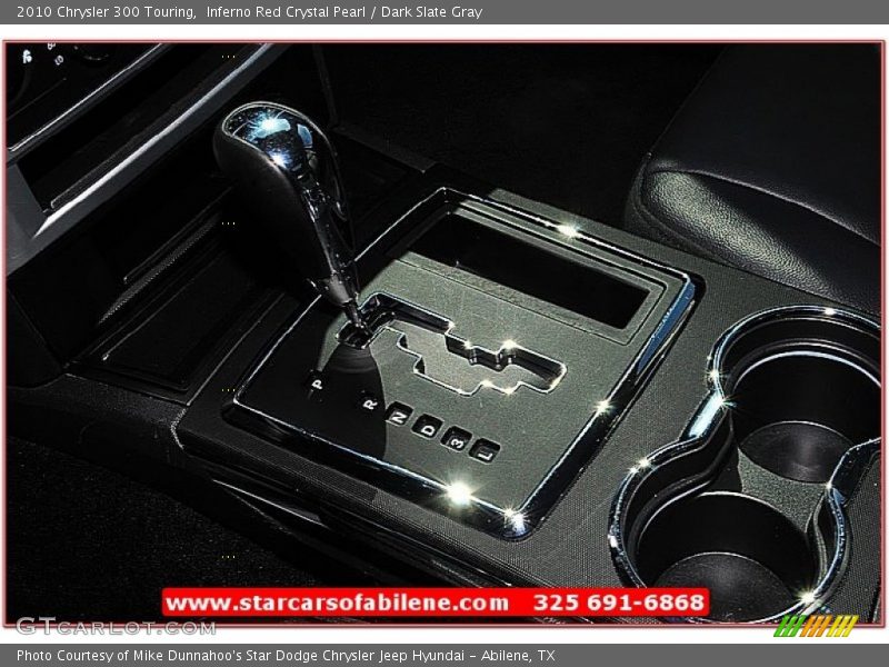 Inferno Red Crystal Pearl / Dark Slate Gray 2010 Chrysler 300 Touring