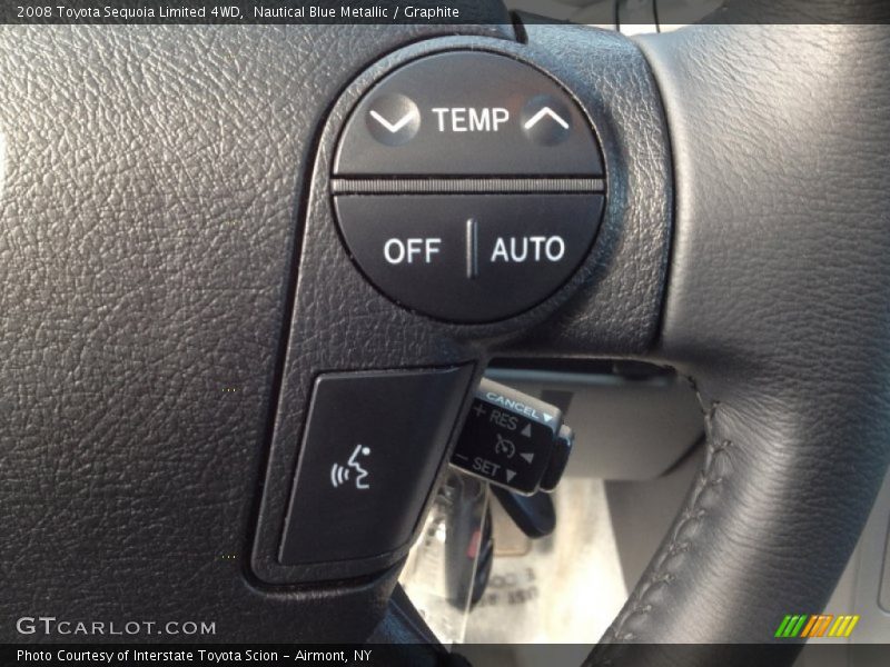 Controls of 2008 Sequoia Limited 4WD