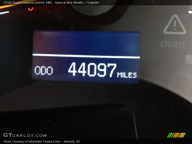 Nautical Blue Metallic / Graphite 2008 Toyota Sequoia Limited 4WD