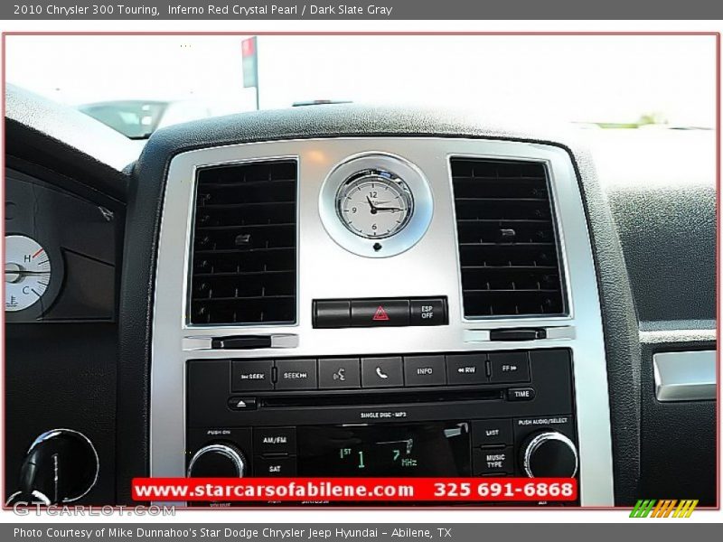 Inferno Red Crystal Pearl / Dark Slate Gray 2010 Chrysler 300 Touring