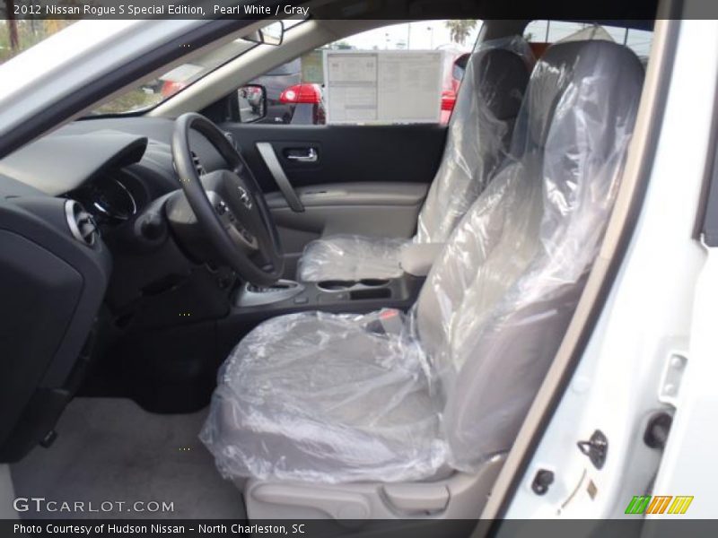 Pearl White / Gray 2012 Nissan Rogue S Special Edition