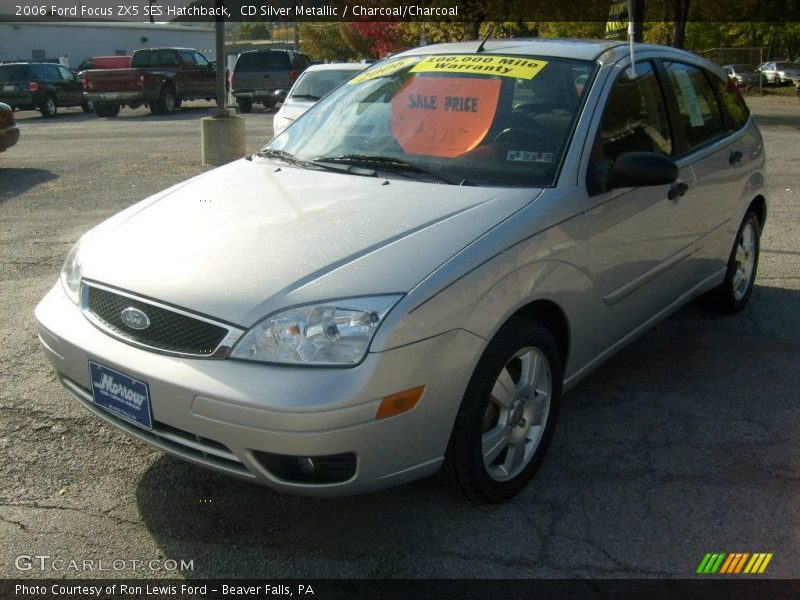 CD Silver Metallic / Charcoal/Charcoal 2006 Ford Focus ZX5 SES Hatchback