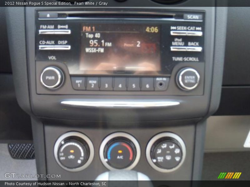 Pearl White / Gray 2012 Nissan Rogue S Special Edition