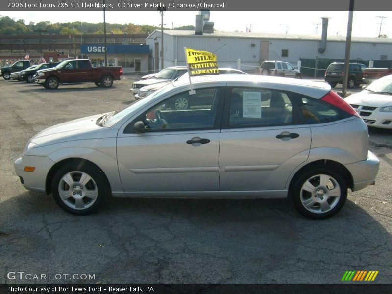CD Silver Metallic / Charcoal/Charcoal 2006 Ford Focus ZX5 SES Hatchback