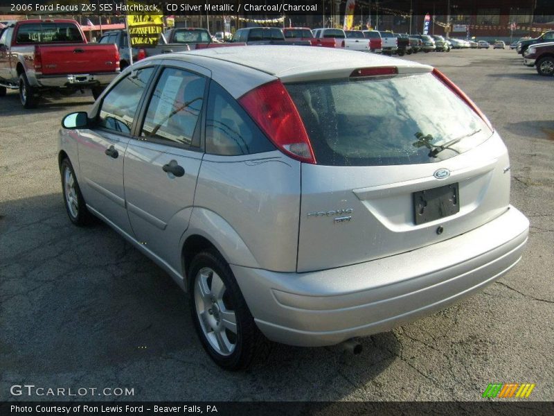 CD Silver Metallic / Charcoal/Charcoal 2006 Ford Focus ZX5 SES Hatchback