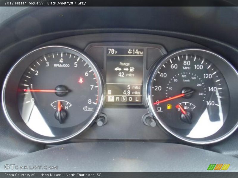  2012 Rogue SV SV Gauges
