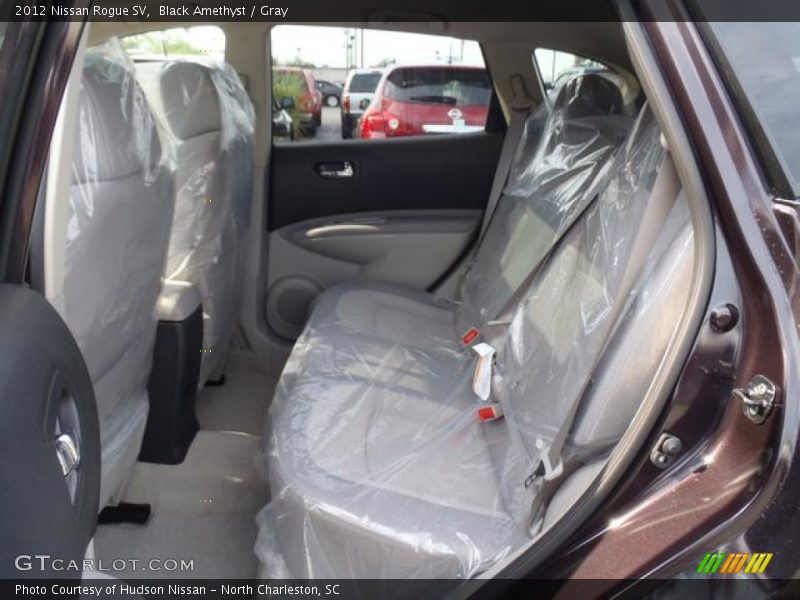 Black Amethyst / Gray 2012 Nissan Rogue SV