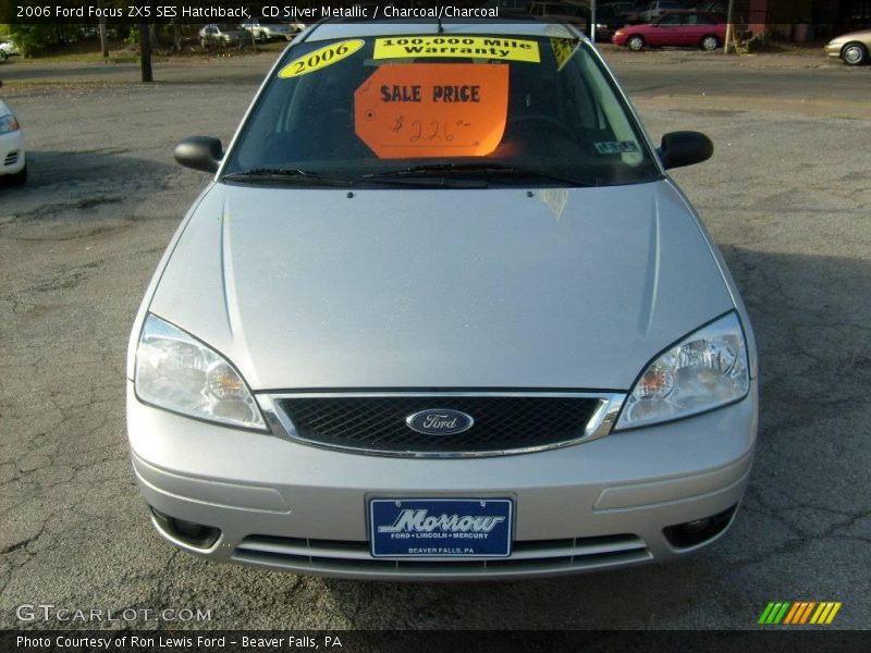 CD Silver Metallic / Charcoal/Charcoal 2006 Ford Focus ZX5 SES Hatchback