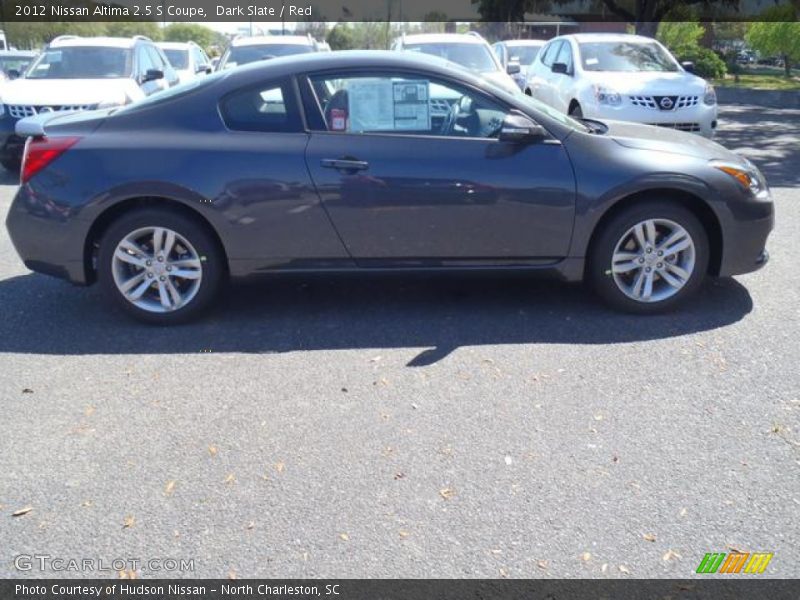 Dark Slate / Red 2012 Nissan Altima 2.5 S Coupe