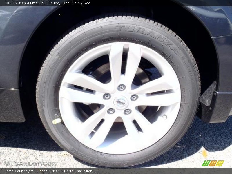 Dark Slate / Red 2012 Nissan Altima 2.5 S Coupe