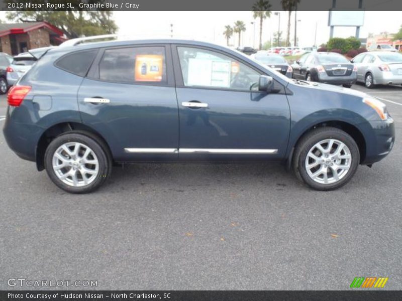 Graphite Blue / Gray 2012 Nissan Rogue SL