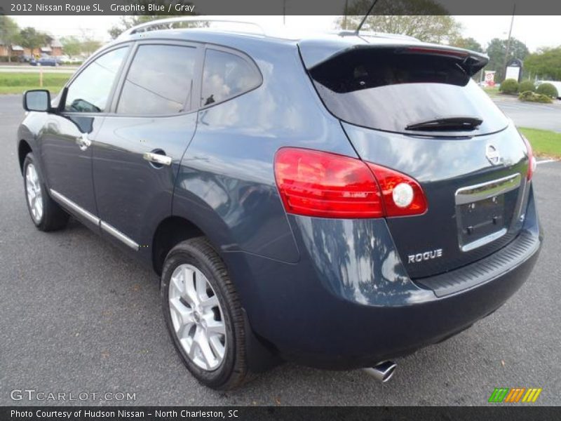 Graphite Blue / Gray 2012 Nissan Rogue SL