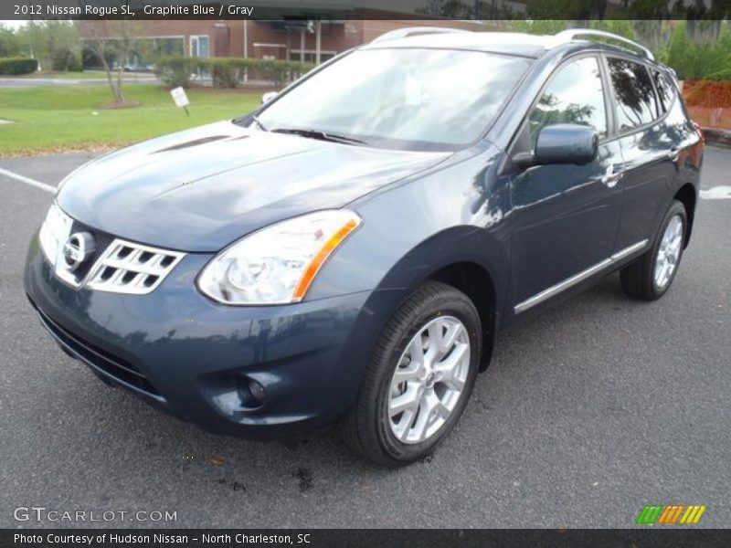 Graphite Blue / Gray 2012 Nissan Rogue SL