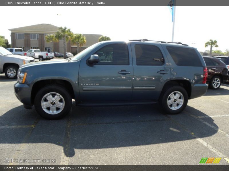 Blue Granite Metallic / Ebony 2009 Chevrolet Tahoe LT XFE