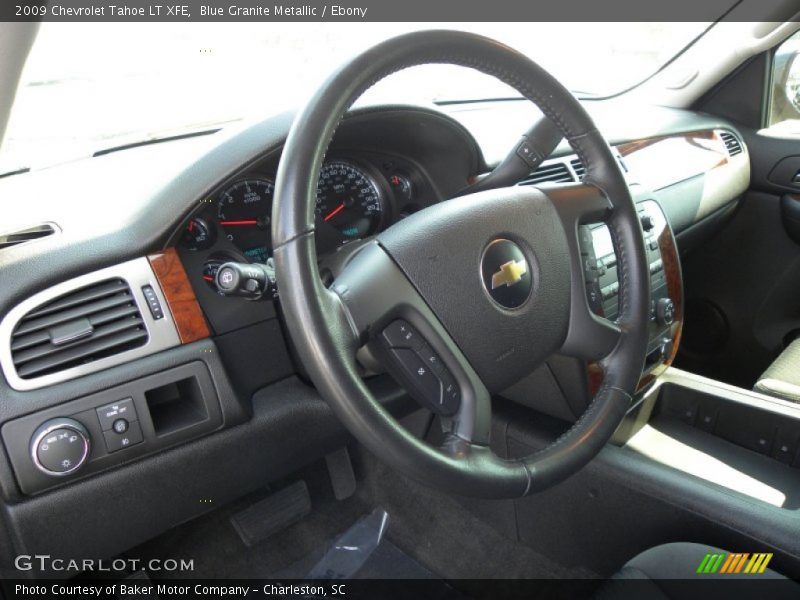 Blue Granite Metallic / Ebony 2009 Chevrolet Tahoe LT XFE