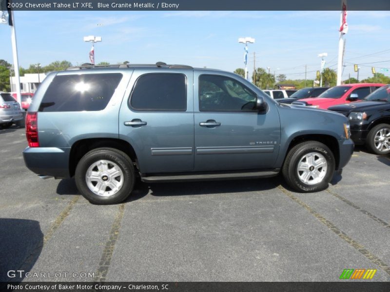 Blue Granite Metallic / Ebony 2009 Chevrolet Tahoe LT XFE