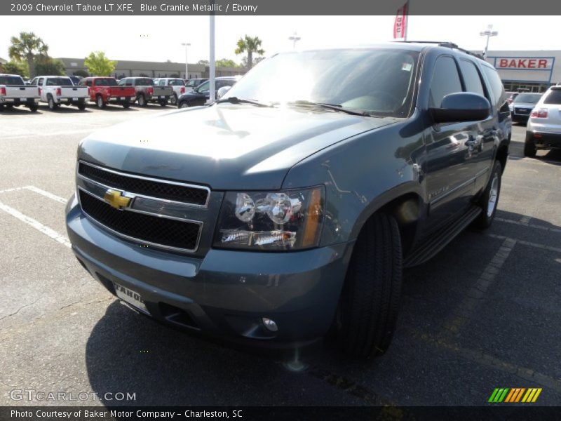 Blue Granite Metallic / Ebony 2009 Chevrolet Tahoe LT XFE