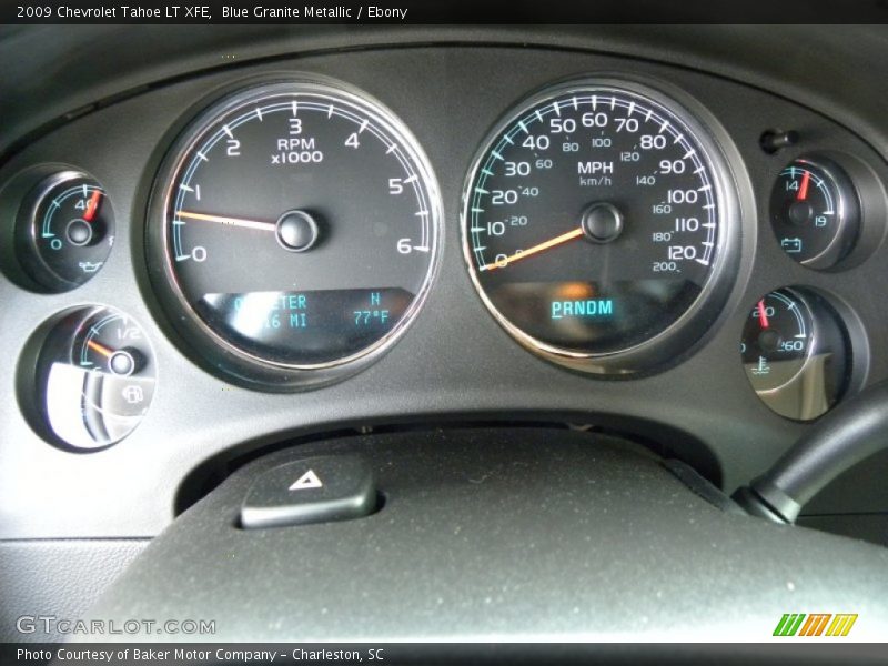 Blue Granite Metallic / Ebony 2009 Chevrolet Tahoe LT XFE