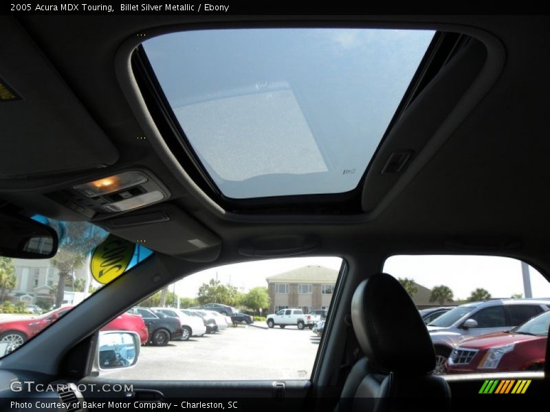 Billet Silver Metallic / Ebony 2005 Acura MDX Touring