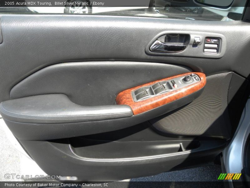 Billet Silver Metallic / Ebony 2005 Acura MDX Touring