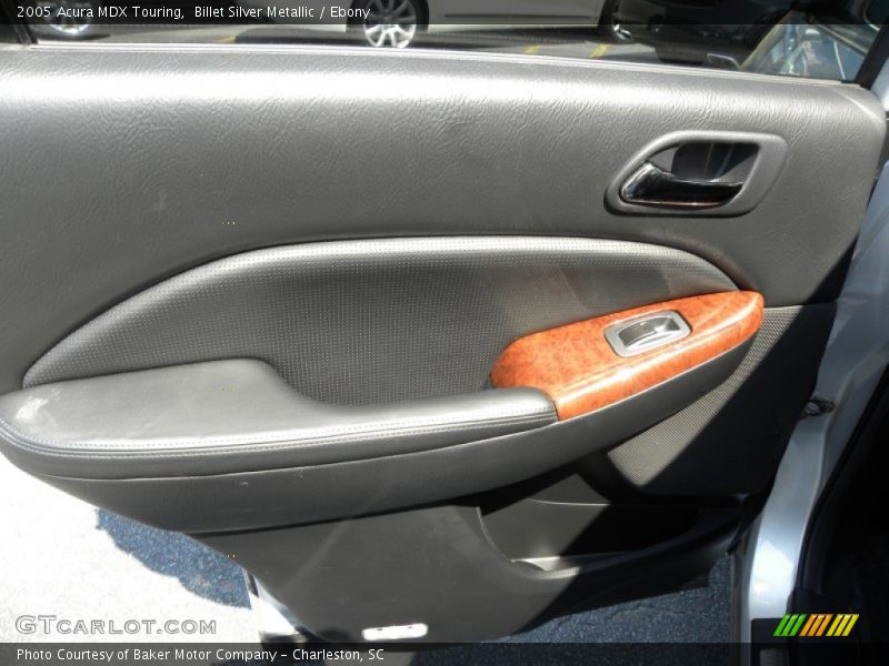 Billet Silver Metallic / Ebony 2005 Acura MDX Touring