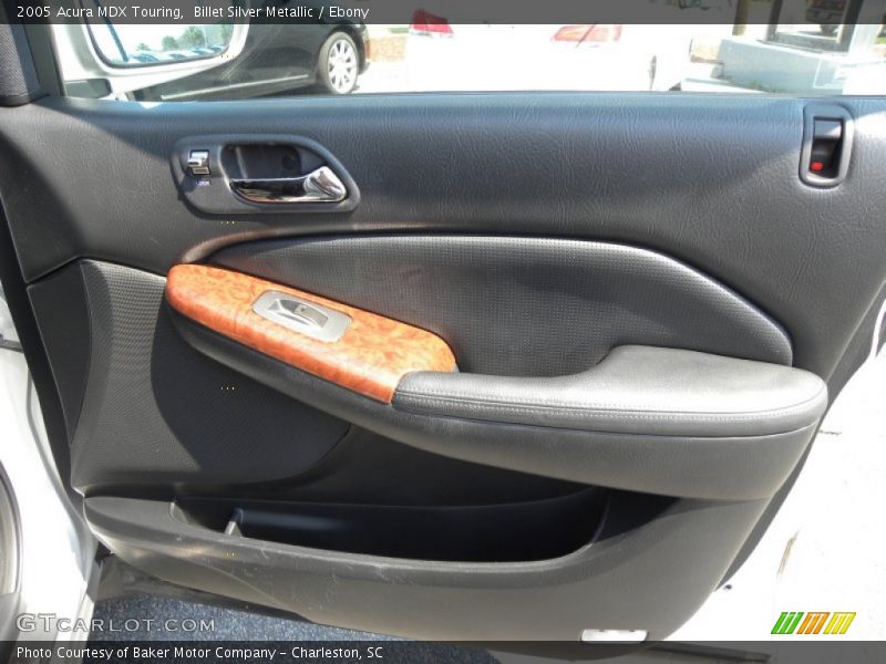 Billet Silver Metallic / Ebony 2005 Acura MDX Touring