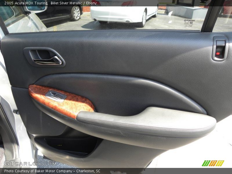 Billet Silver Metallic / Ebony 2005 Acura MDX Touring