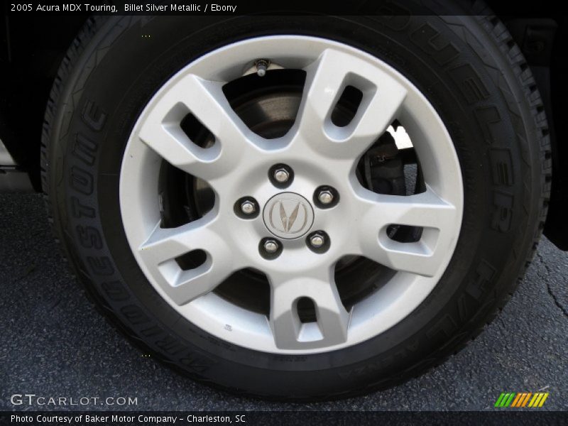 Billet Silver Metallic / Ebony 2005 Acura MDX Touring