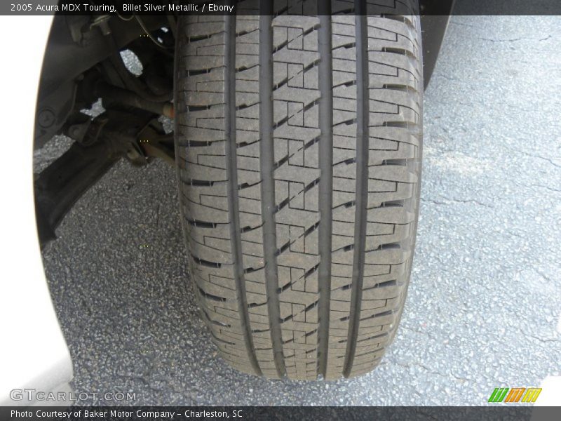 Billet Silver Metallic / Ebony 2005 Acura MDX Touring