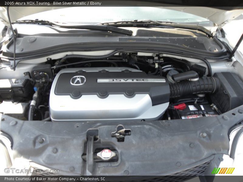 Billet Silver Metallic / Ebony 2005 Acura MDX Touring